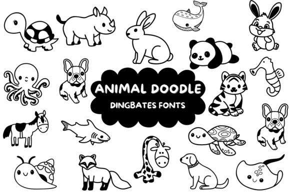 Animal Doodle: The Font That Brings Your Campaign to Life