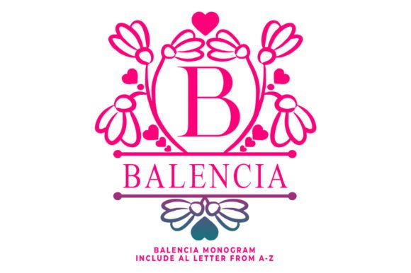 Balencia Monogram: A Font That Elevates Digital Branding