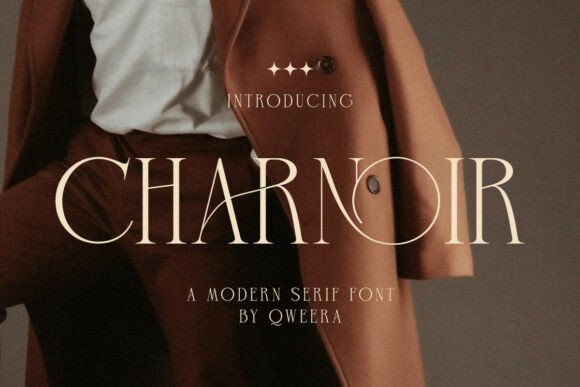 Charnoir: A Serif Font That Elevates Branding