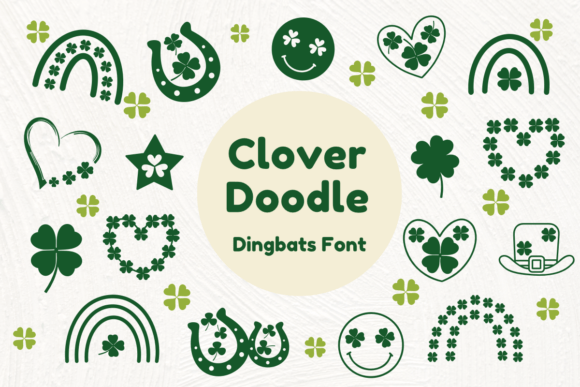 Clover Doodle: A Sketched Font for Editorial Creativity