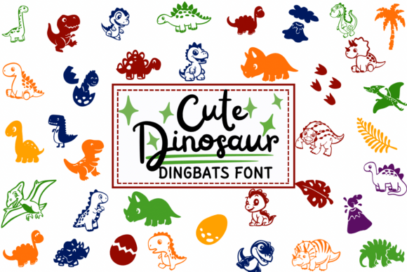 Cute Dinosaur Font: A Design Asset for Creative Campaigns
