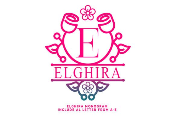 Elghira Monogram: A Font That Elevates Digital Design