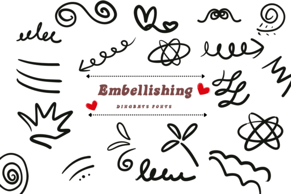 Embellishing: A Font for Creative Editorial Design