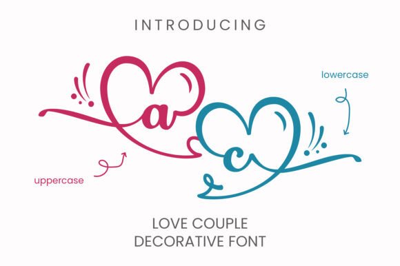 Love Couple Decorative: A Font That Speaks Love