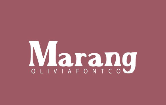 Marang: The Font That Elevates Your Campaigns