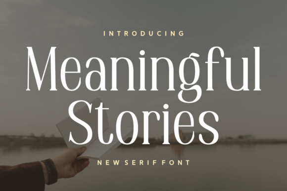 Meaningful Stories: A Font That Speaks Volumes