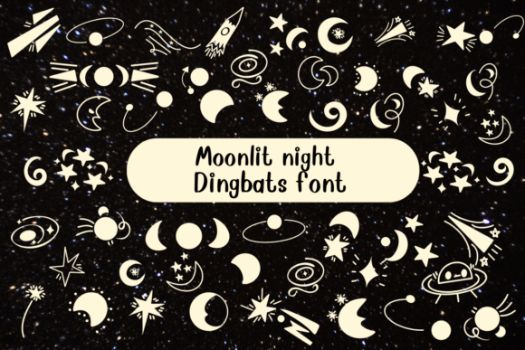 Moonlit Night Font Review