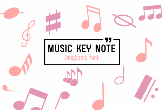 Music Key Note: A Font That Adds Rhythm to Your Design