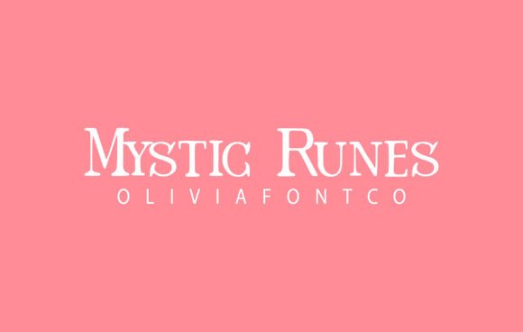 Mystic Runes: A Serif Font for Creative Campaigns
