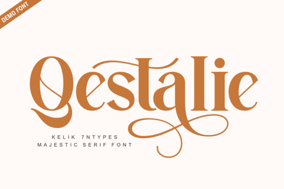 Qestalie Demo: A Serif Font That Elevates Your Brand