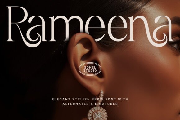 Rameena: A Serif Font That Elevates Editorial Design