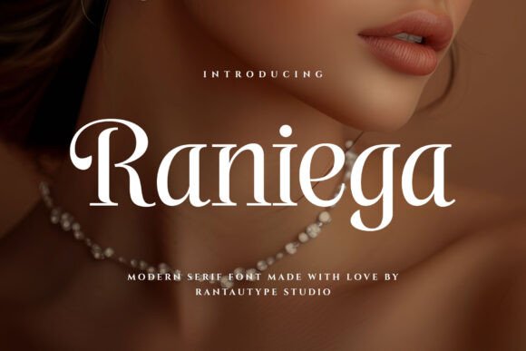 Raniega: The Serif Font That Elevates Your Craft Projects