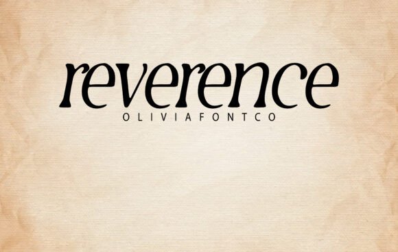 Reverence: A Serif Font That Elevates Campaign Design