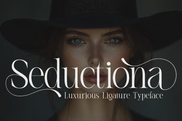 Seductiona: A Serif Font for Elegant Craft Projects
