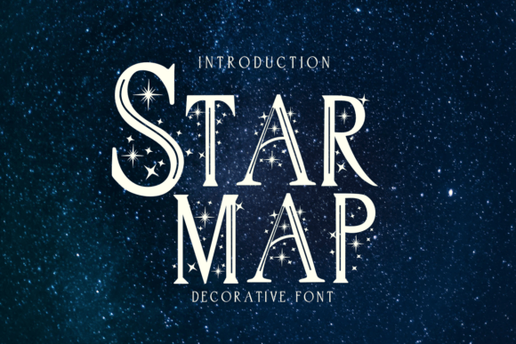 Star Map: A Celestial Serif for Branding Magic